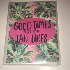 Good Times and Tan Lines Tropical Print Photo Album